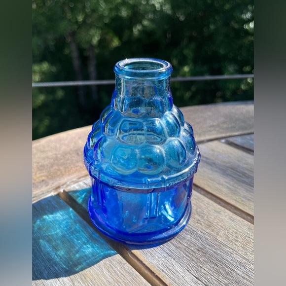 Wheaton Blue Western Rifle Company Herb Bottle - Picture 1 of 11
